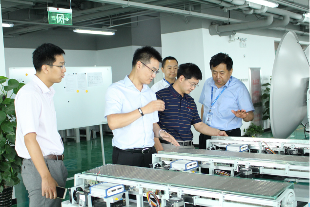 北京市科委张继红副主任一行莅临OG真人宇达考察调研